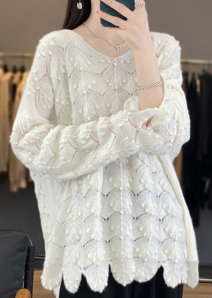 Beautifully Finished Sweater in a Timeless Design