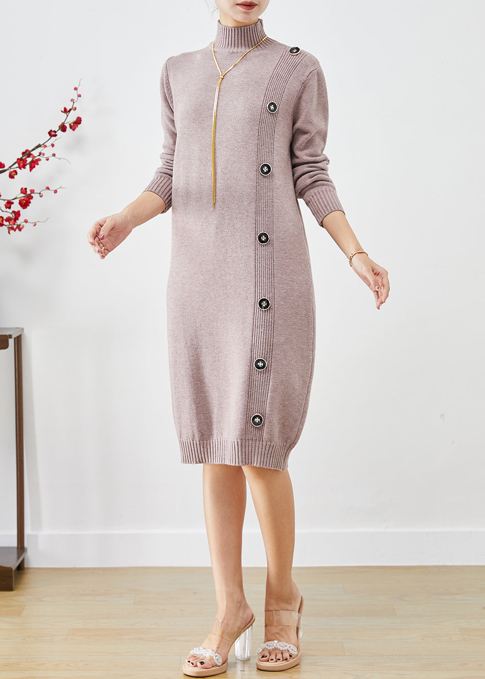 A Vintage Style Sweater with Delicate Timeless Details