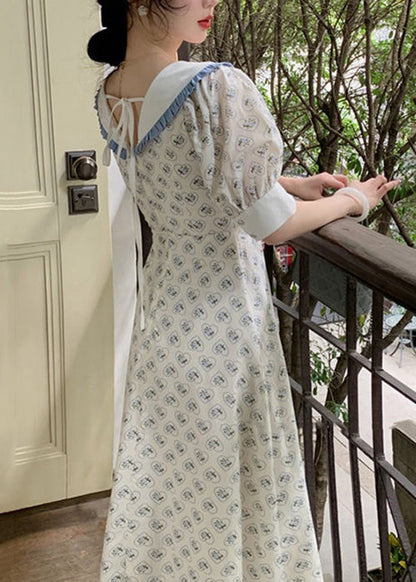 A Vintage Style Dress with Delicate Timeless Details