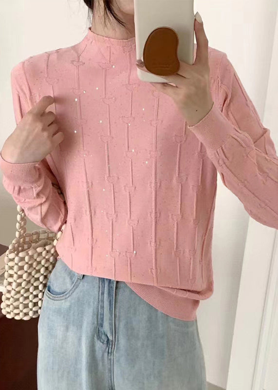 A Vintage Style Sweater with Delicate Timeless Details