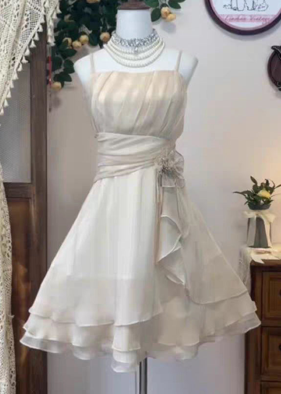 A Vintage Style Dress with Delicate Timeless Details