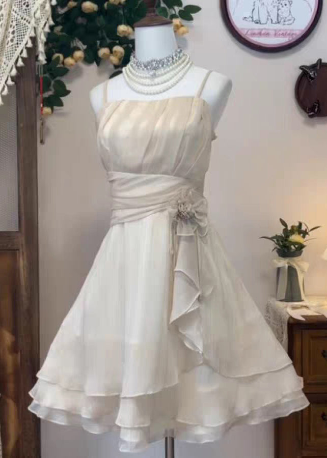 A Vintage Style Dress with Delicate Timeless Details