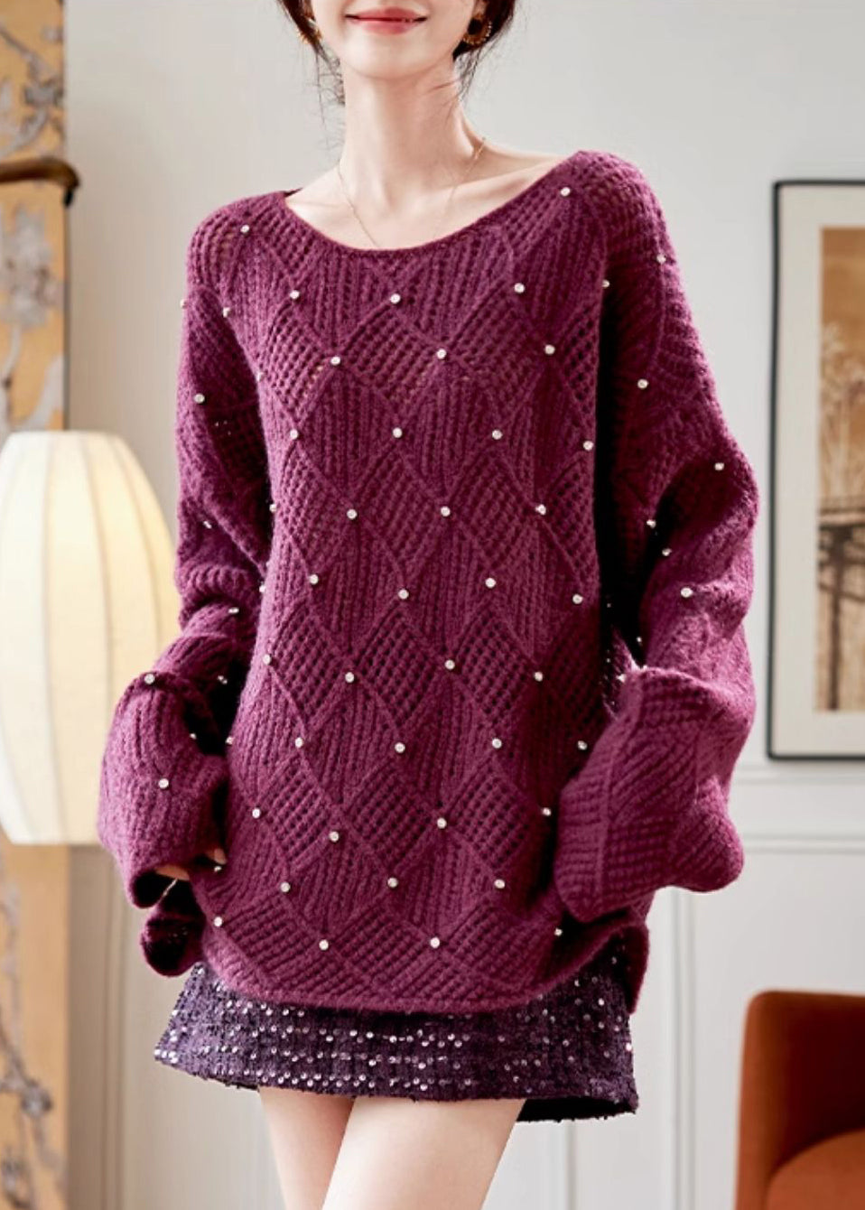 Beautifully Crafted Sweater in a Classic Style