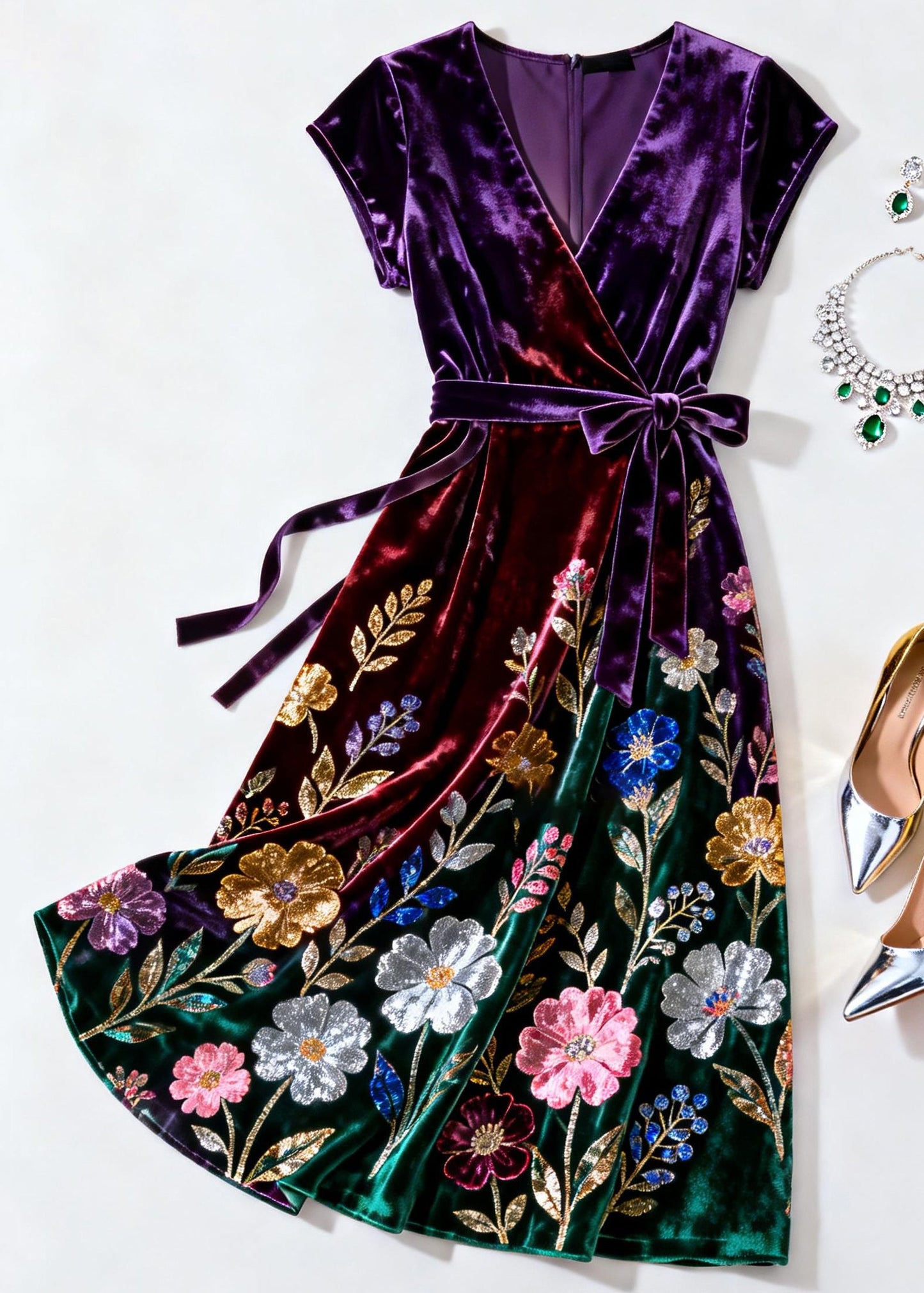 A Vintage Style Dress with Delicate Timeless Details