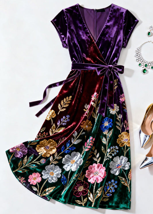 A Vintage Style Dress with Delicate Timeless Details