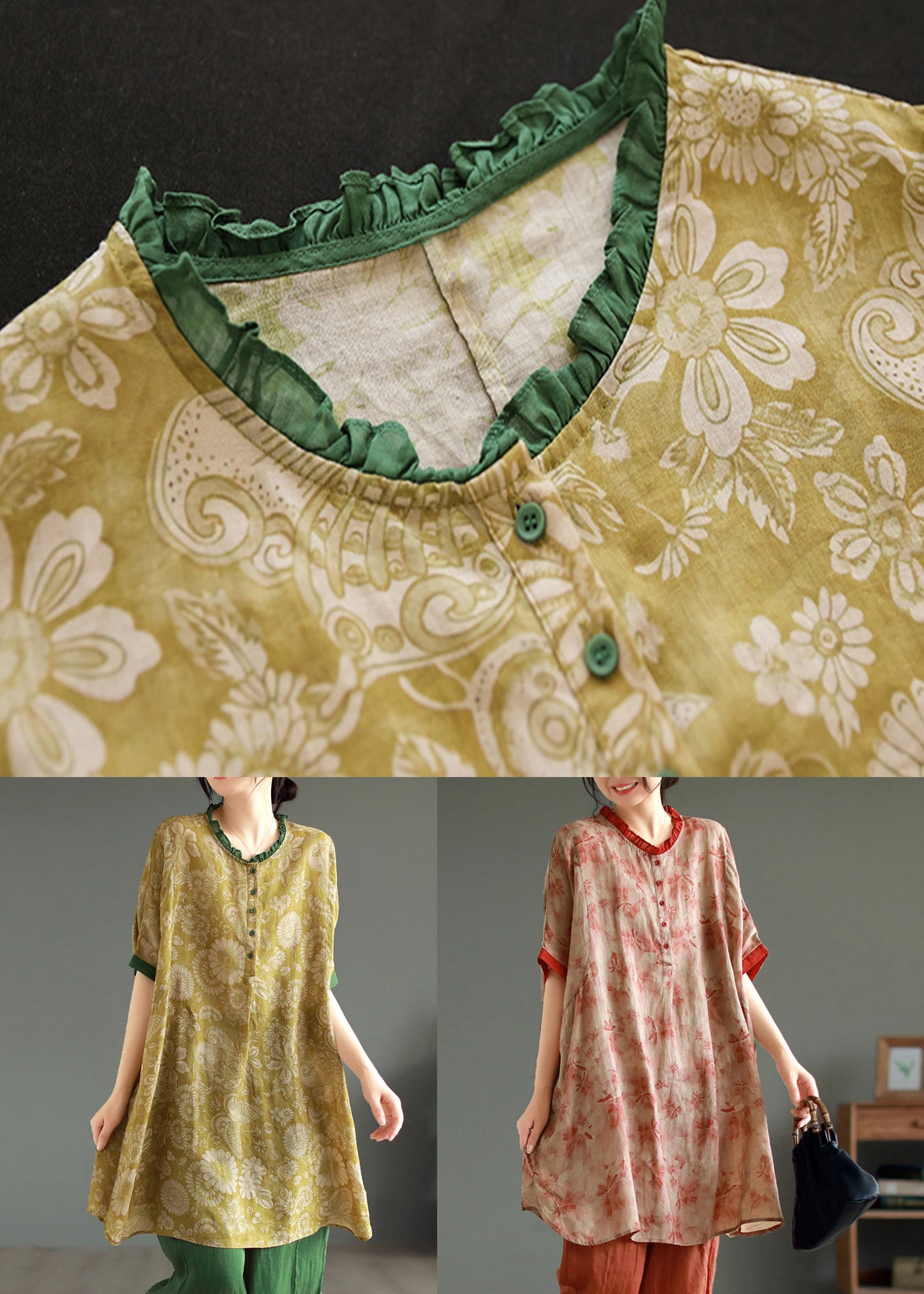 Classic Vintage Dress with a Flattering Fit