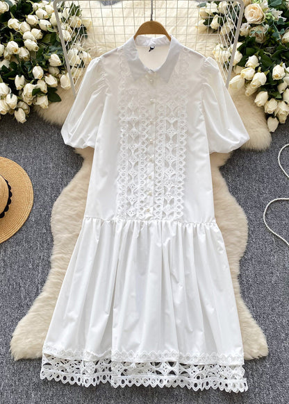 A Vintage Style Dress with Delicate Timeless Details