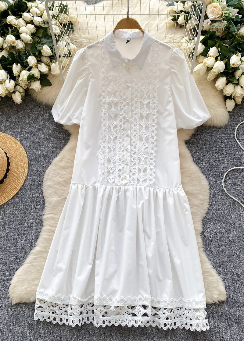 A Vintage Style Dress with Delicate Timeless Details