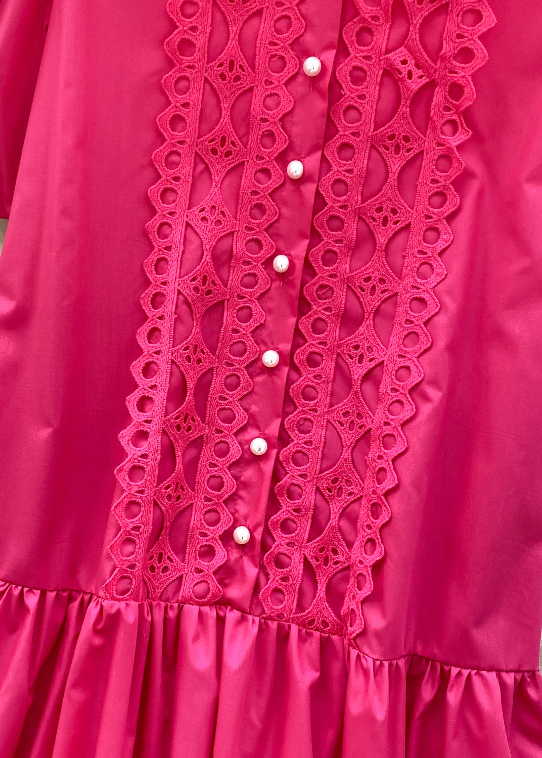 A Vintage Style Dress with Delicate Timeless Details