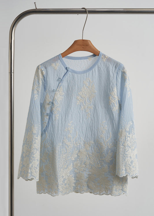 A Vintage Style Top with Delicate Timeless Details