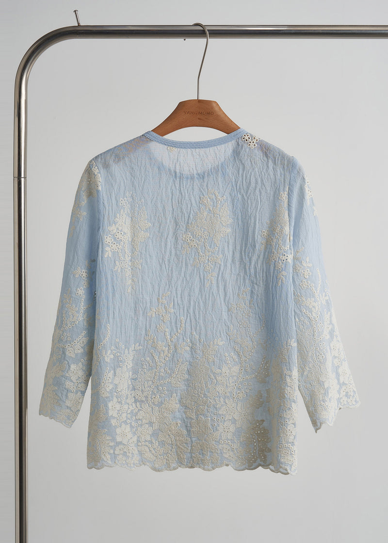 A Vintage Style Top with Delicate Timeless Details
