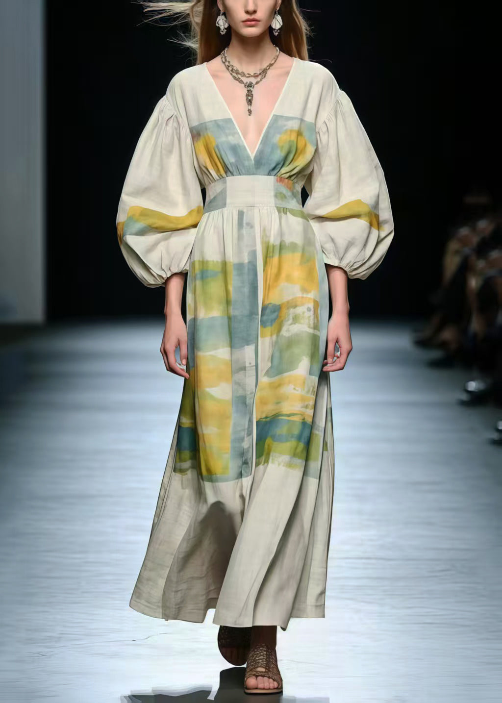 A Vintage Style Dress with Delicate Timeless Details