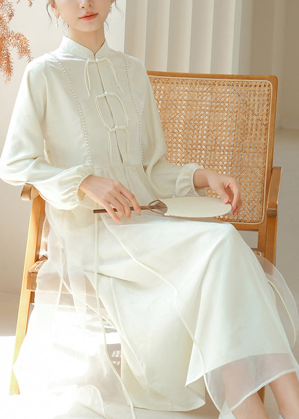 A Vintage Style Dress with Delicate Timeless Details
