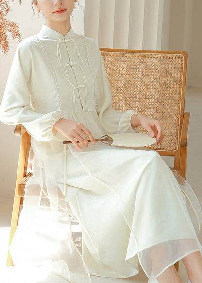 A Vintage Style Dress with Delicate Timeless Details
