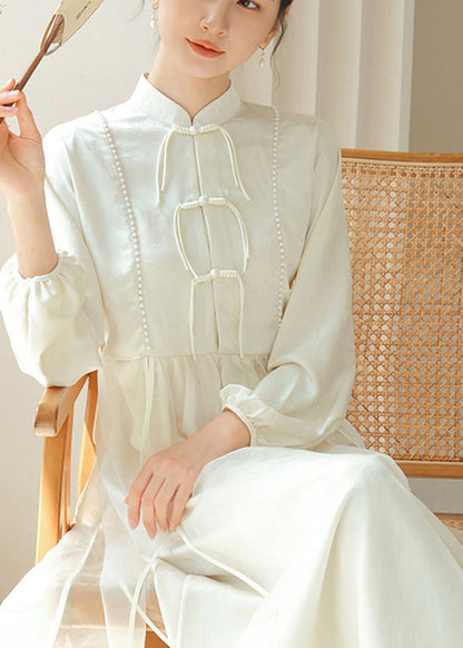 A Vintage Style Dress with Delicate Timeless Details