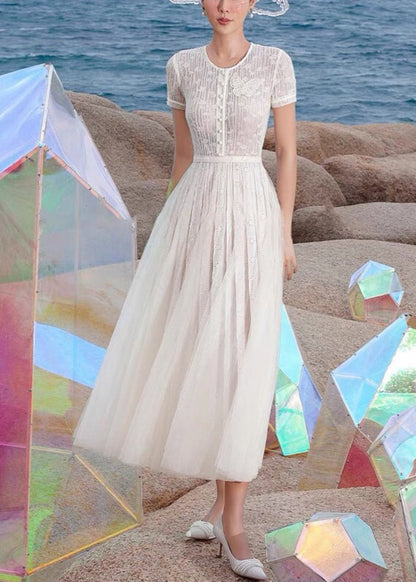 A Vintage Style Dress with Delicate Timeless Details