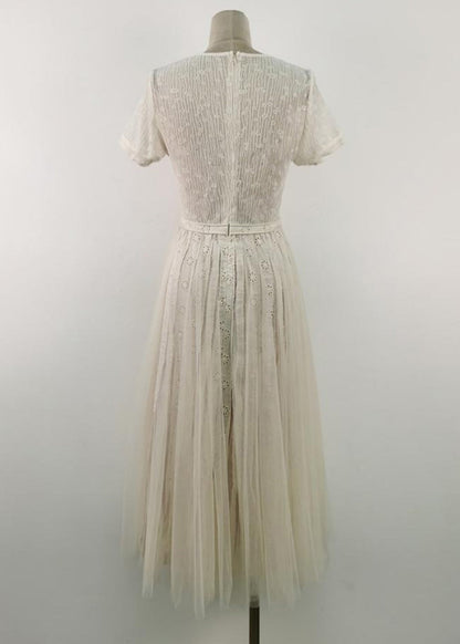 A Vintage Style Dress with Delicate Timeless Details