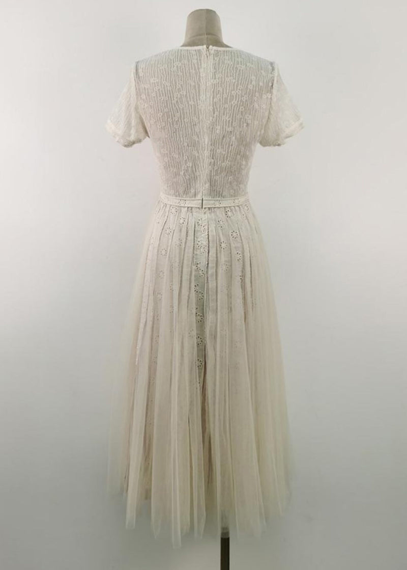 A Vintage Style Dress with Delicate Timeless Details
