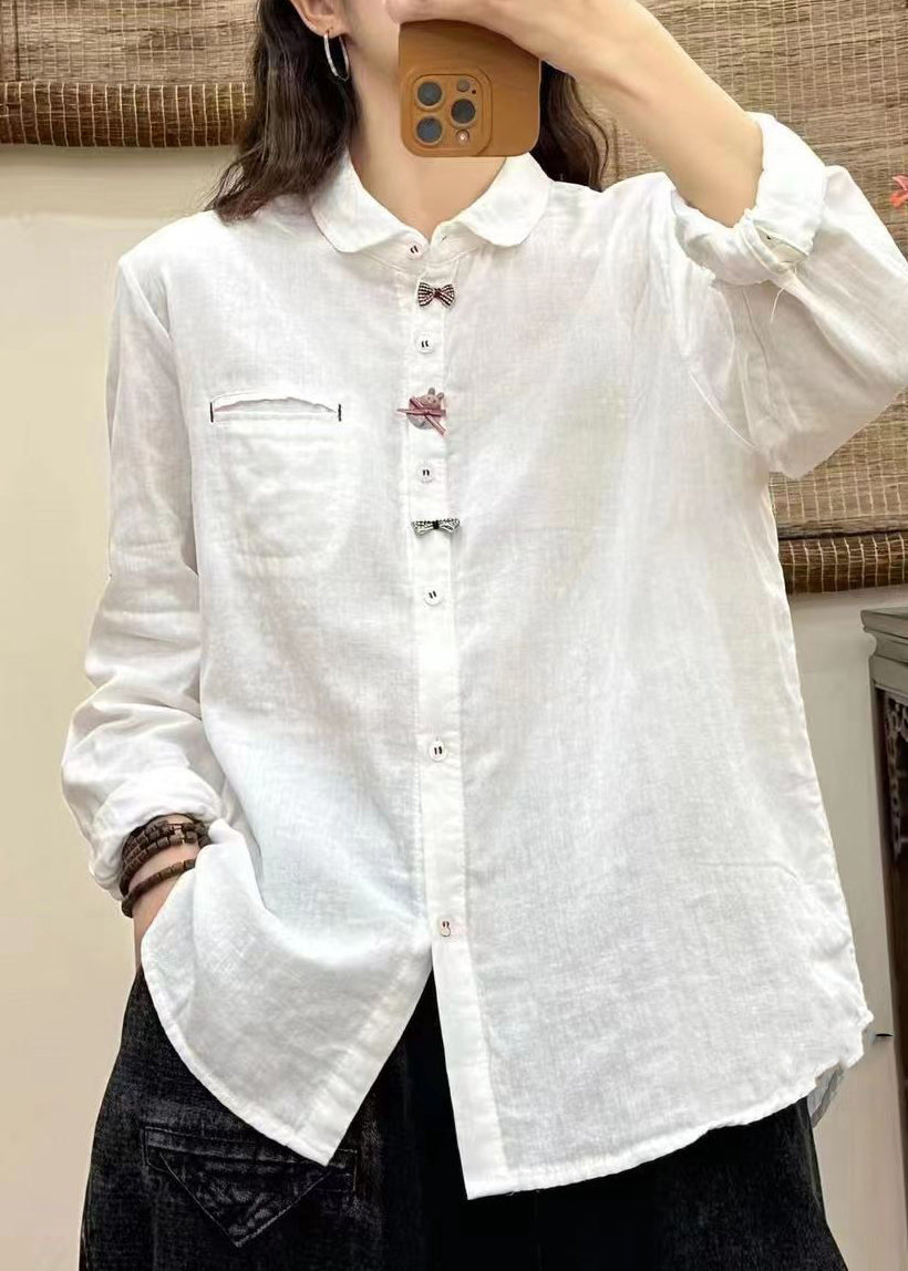 A Vintage Style Shirt with Delicate Timeless Details
