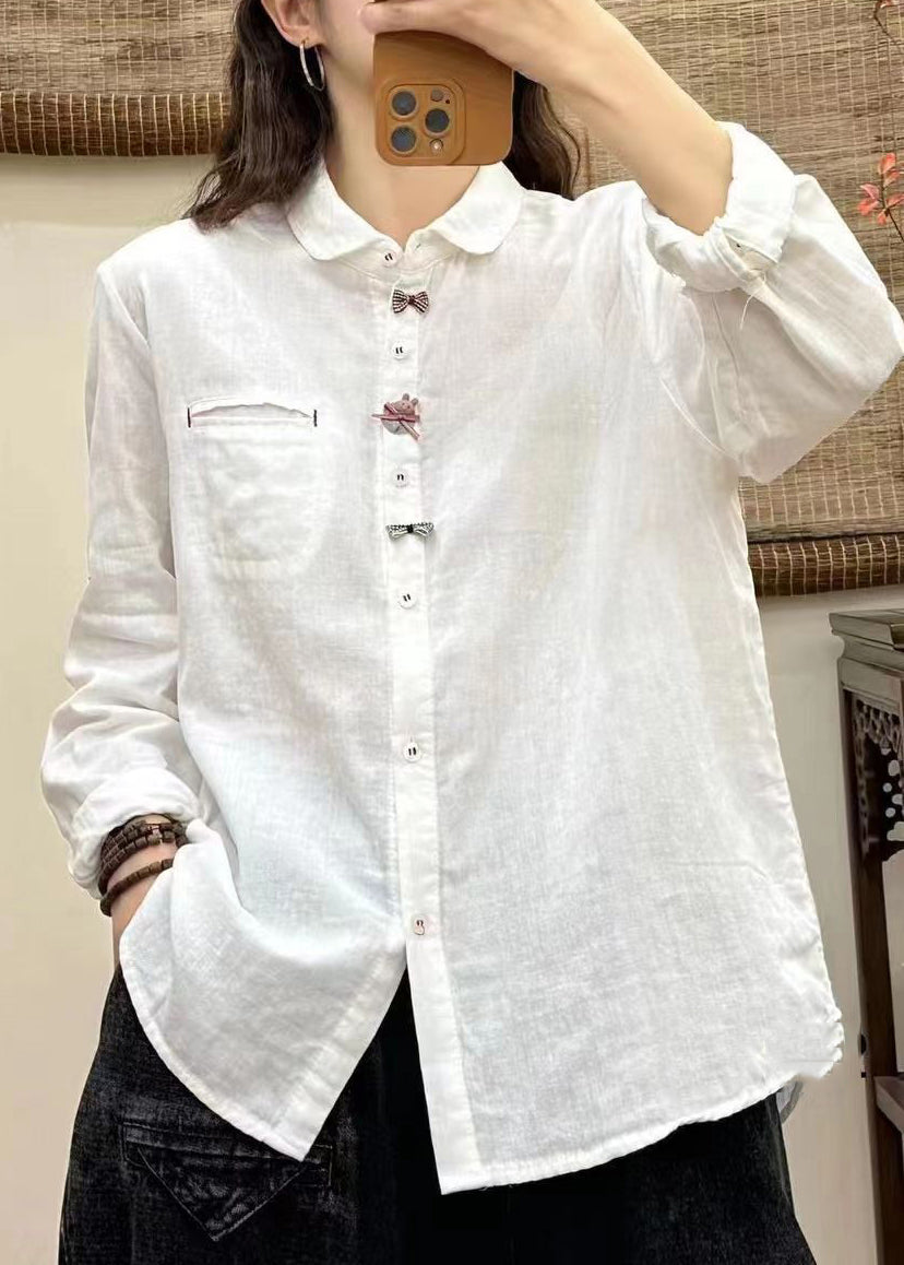 A Vintage Style Shirt with Delicate Timeless Details