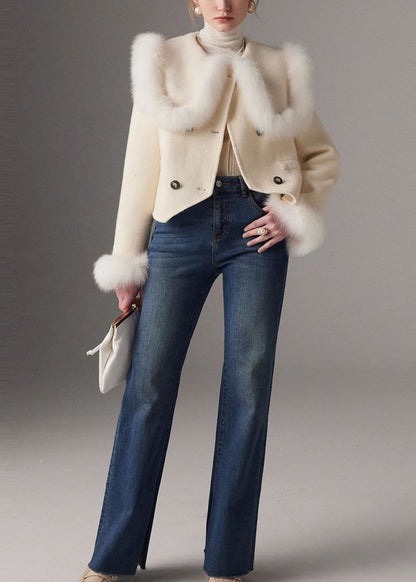 A Vintage Style Coat with Delicate Timeless Details