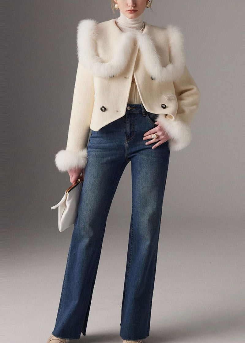 A Vintage Style Coat with Delicate Timeless Details