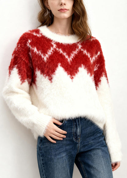 A Vintage Style Sweater with Delicate Timeless Details