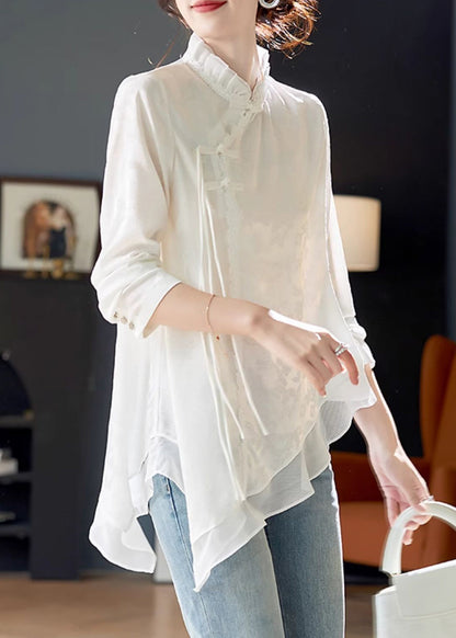 Well Tailored Shirt with a Graceful Silhouette
