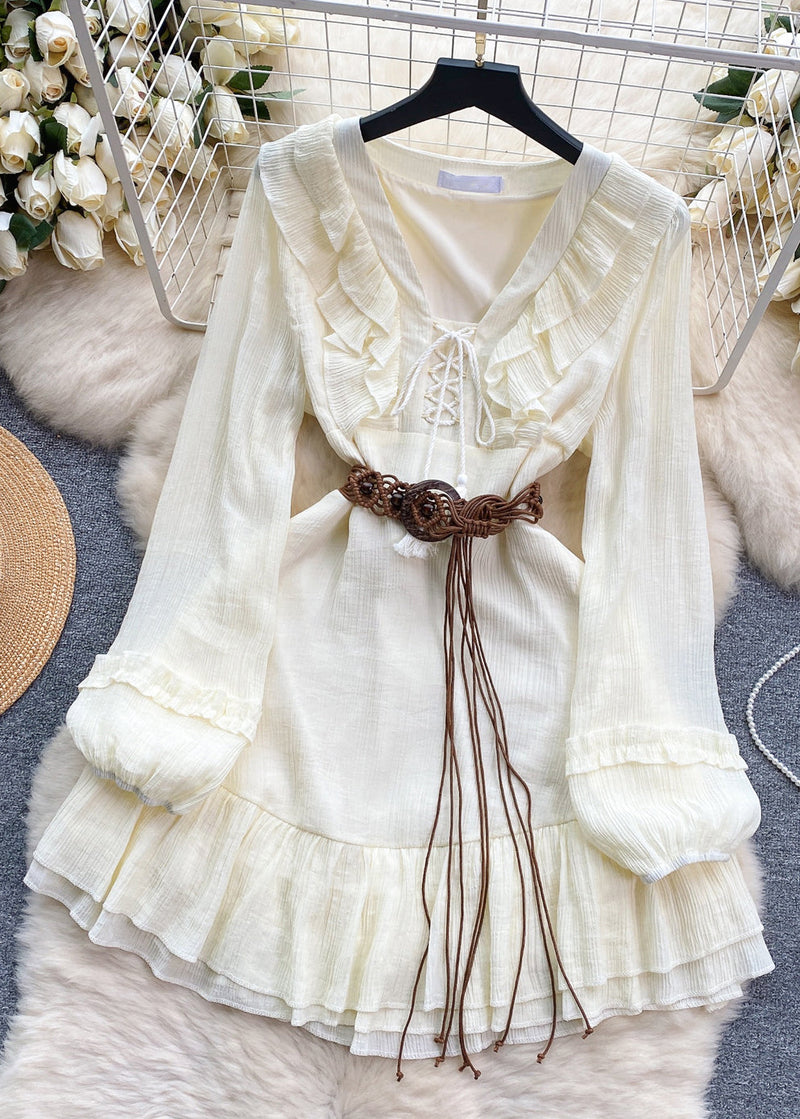 A Vintage Style Dress with Delicate Timeless Details