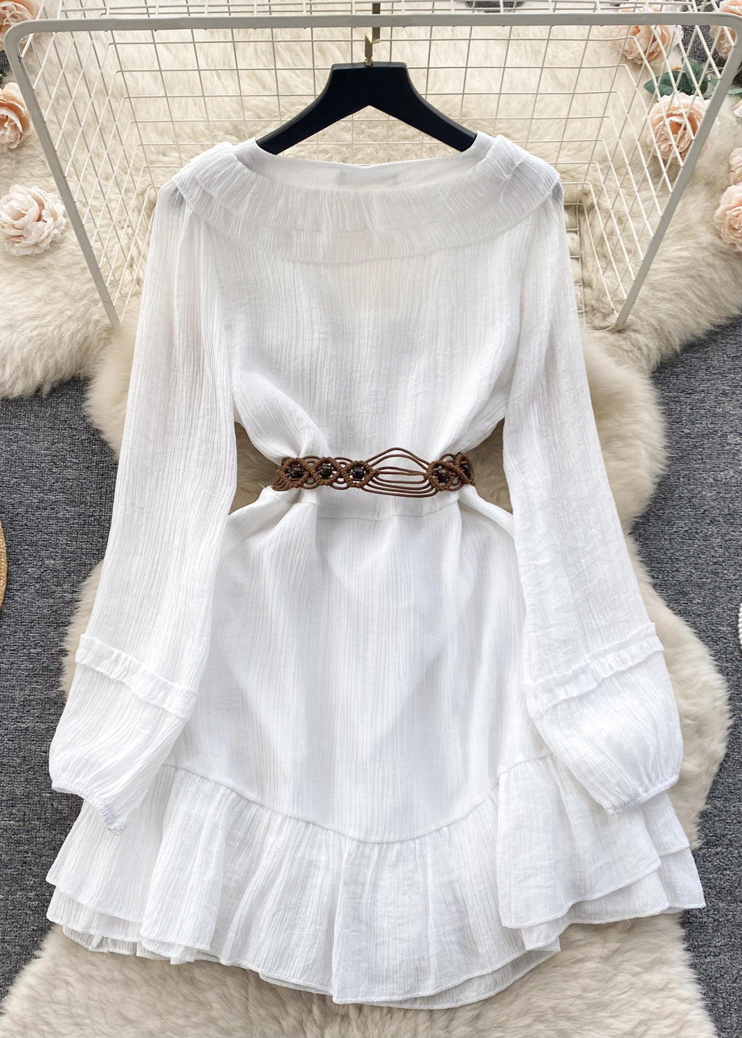 A Vintage Style Dress with Delicate Timeless Details