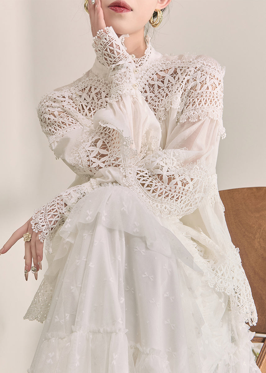 A Vintage Style Top with Delicate Timeless Details