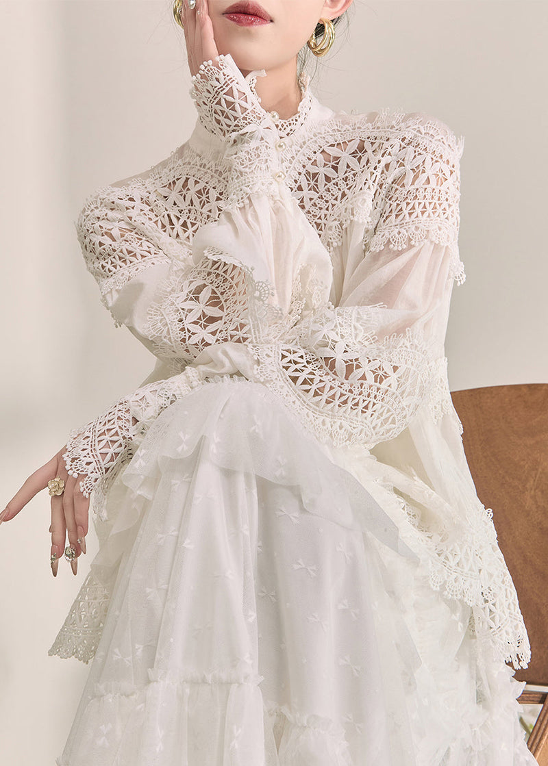 A Vintage Style Top with Delicate Timeless Details
