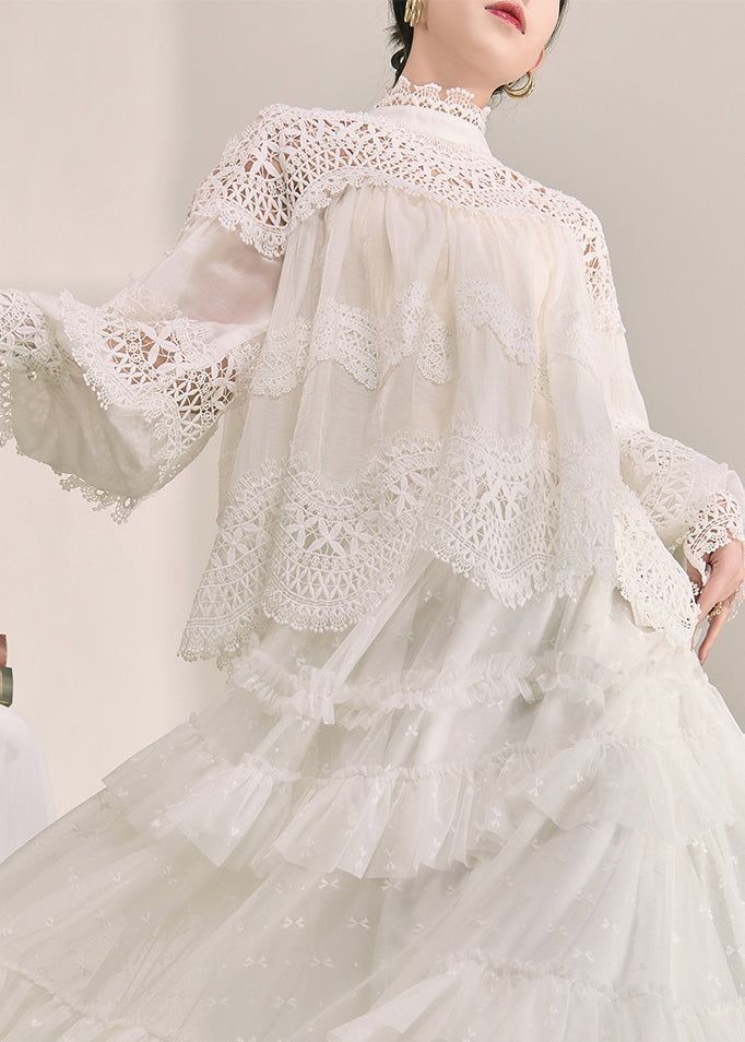 A Vintage Style Top with Delicate Timeless Details