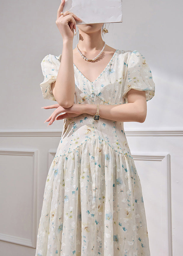 A Vintage Style Dress with Delicate Timeless Details