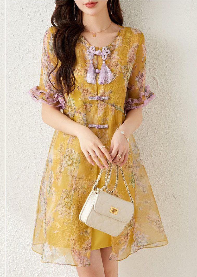 A Vintage Style Dress with Delicate Timeless Details