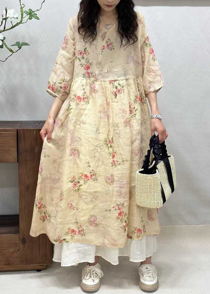 A Vintage Style Dress with Delicate Timeless Details