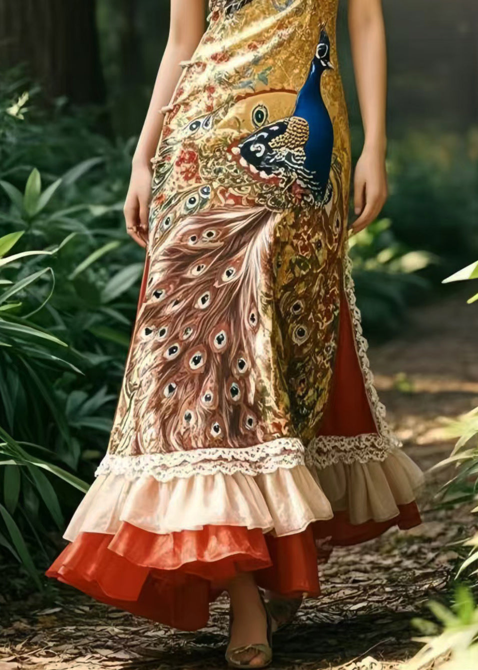 A Vintage Style Dress with Delicate Timeless Details