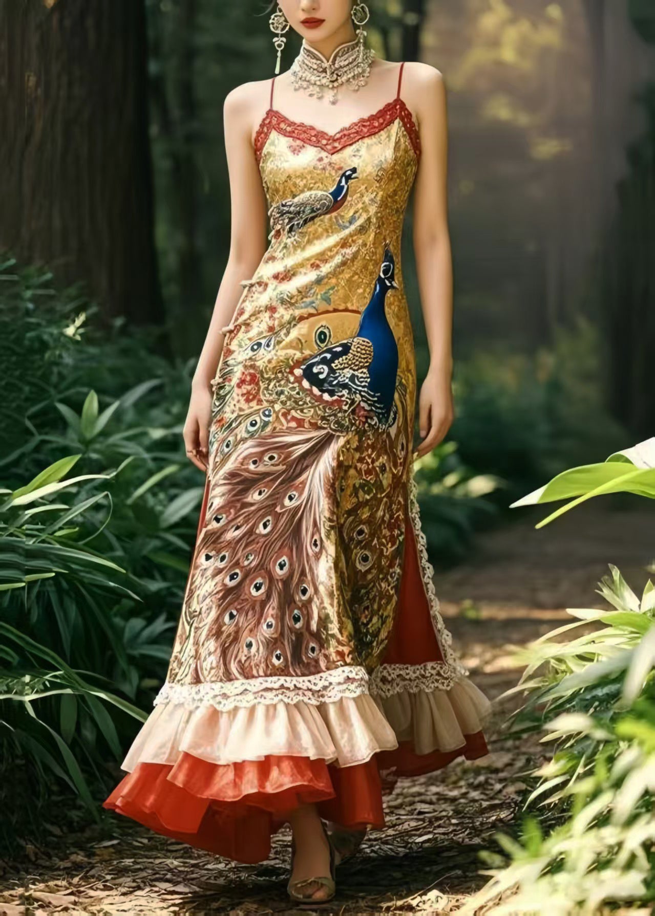 A Vintage Style Dress with Delicate Timeless Details