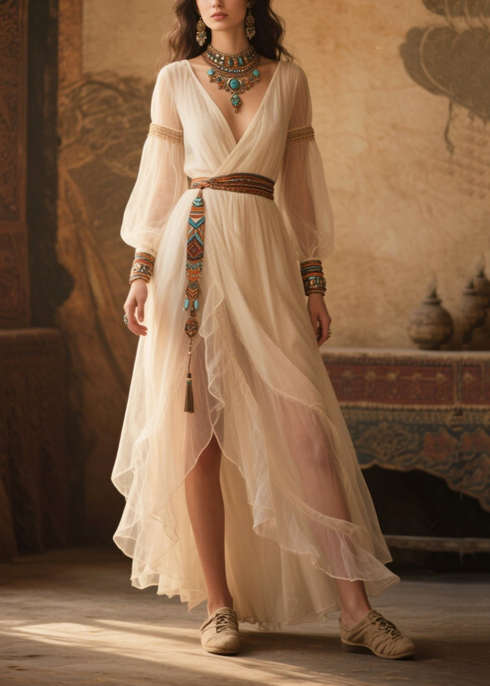 Well Tailored Dress with a Graceful Silhouette