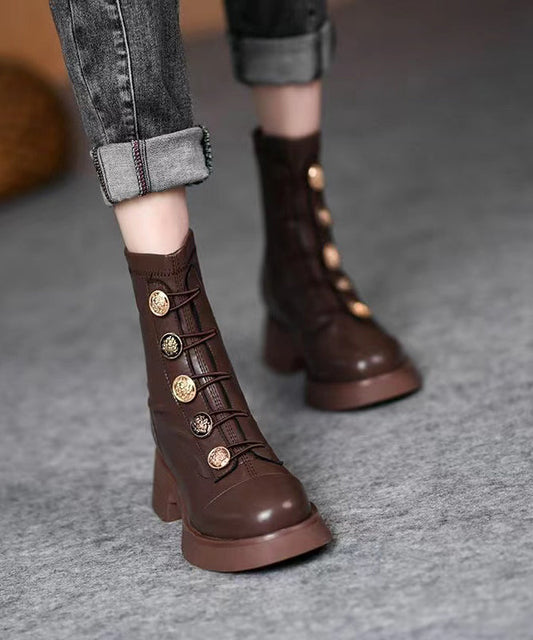 Classic Orthopedic Boots with Timeless Style