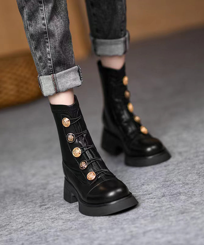 Classic Orthopedic Boots with Timeless Style