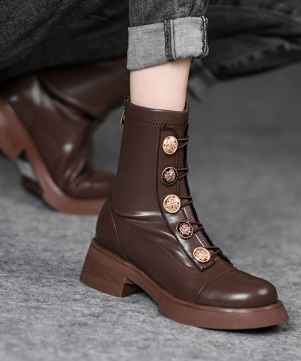 Classic Orthopedic Boots with Timeless Style