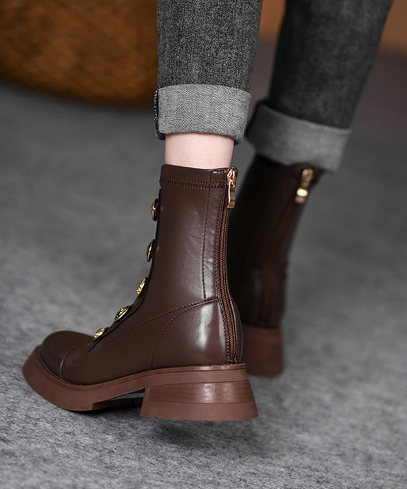 Classic Orthopedic Boots with Timeless Style