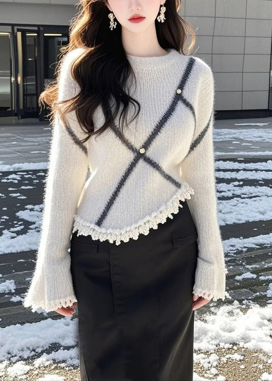 Vintage Inspired Sweater with a Contemporary Edge