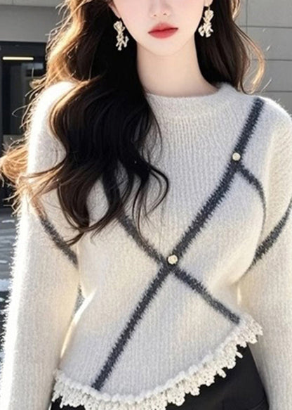 Vintage Inspired Sweater with a Contemporary Edge
