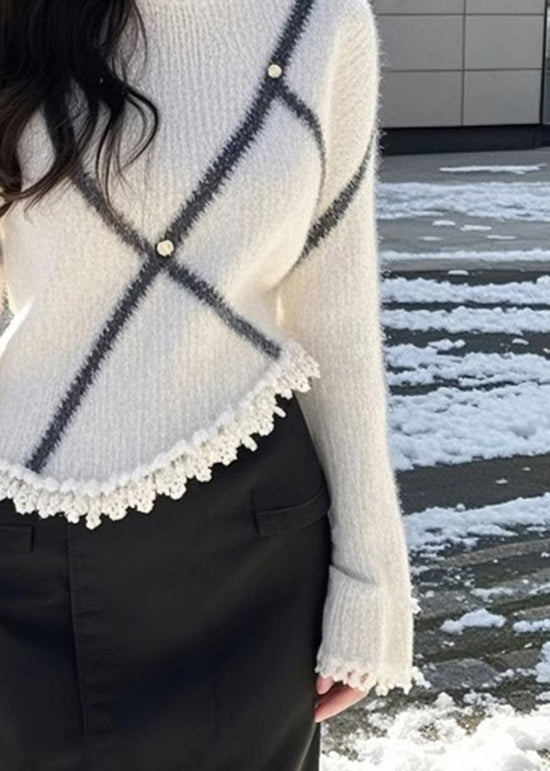 Vintage Inspired Sweater with a Contemporary Edge