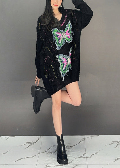 A Vintage Style Sweater with Delicate Timeless Details