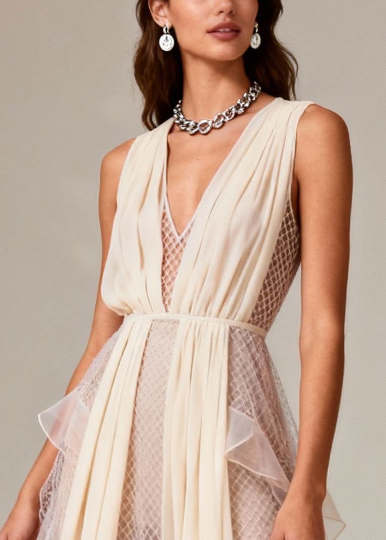 A Vintage Style Dress with Delicate Timeless Details