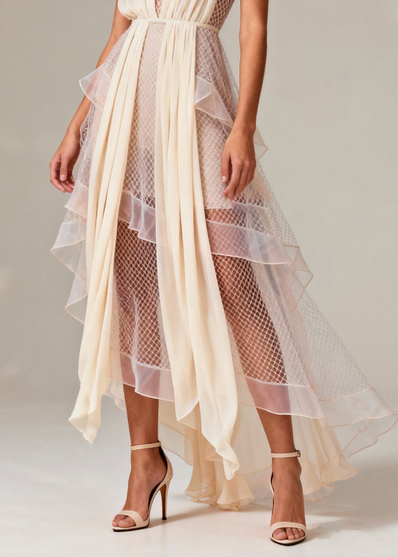A Vintage Style Dress with Delicate Timeless Details