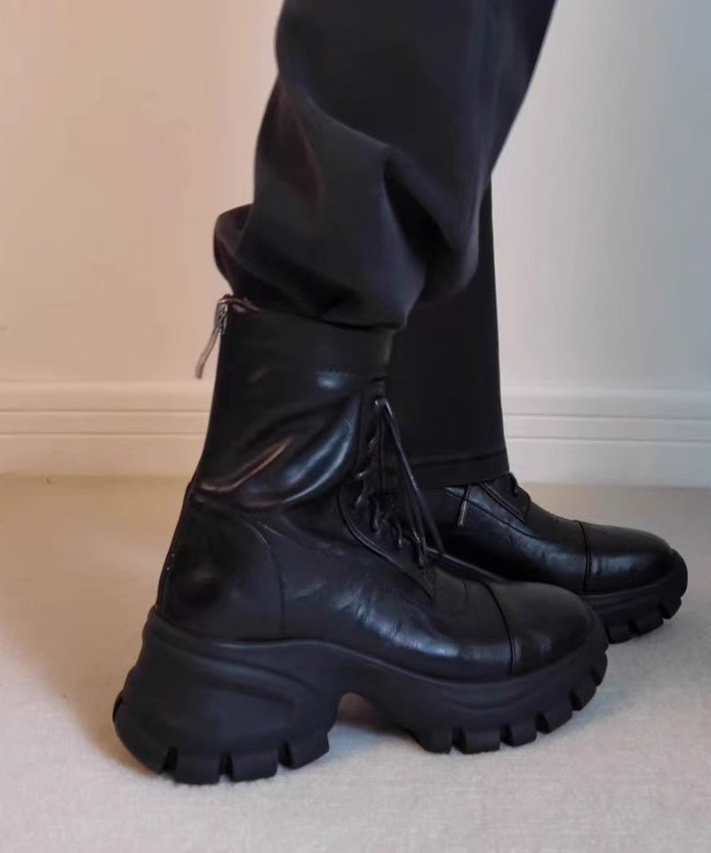 Chic Orthopedic Boots with Unique Design